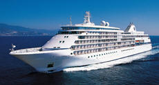 Cruises Around The World Silversea World Cruises : Silver Shadow Launched in 2000, Silver Shadow introduced guests to the next generation of the Silversea fleet – slightly larger in size, yet just as intimate in feel. In addition to the added space, guests aboard the Shadow are greeted with Silversea’s six-star personalised service and attention to detail. The Shadow is as elegant as a grand hotel, as gracious as a long-time friends’ home. Each all ocean-view suite provides a sumptuous retreat. Each public space is intimate yet inviting. It’s a warm feeling of home upon the seas of the earth. Groups / Charters