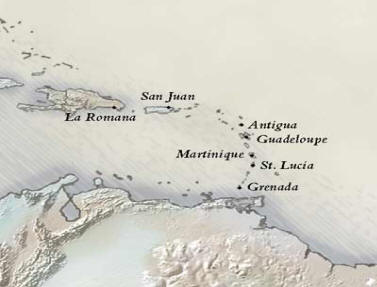 Cruises Around The World San Juan to Antigua Caribbean Cultures Cruises Around The World Silversea World Cruises Silver Whisper Cruise